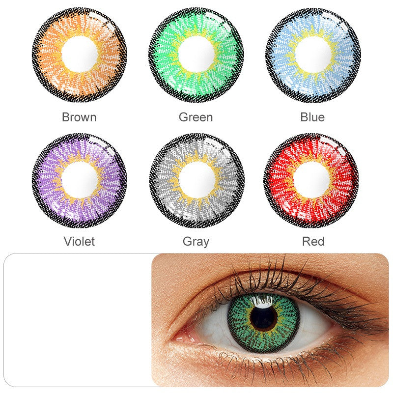 Ovolook Ice Vision 1-Year Anime Doll Eye Cosplay Contact Lenses – Vibrant Series