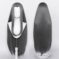 Manmei Unisex Traditional Style Middle Part Cosplay Wig with Widow's Peak – Multiple Colors