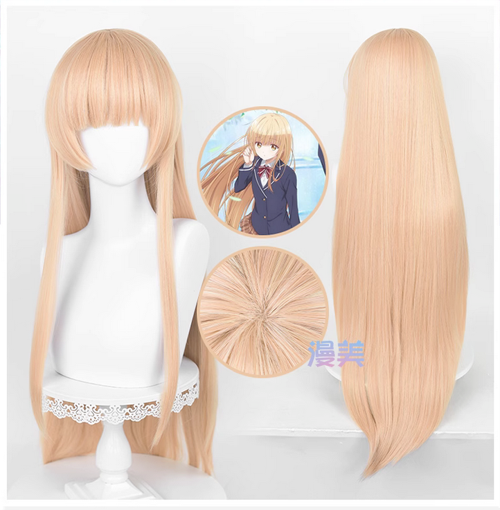 Manmei Wigs: Food Wars:  Erina Nakiri Cosplay Wigs Authentic Manmei Brand Anime Game