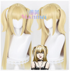 Manmei Wigs: Death Note: Light Kira L Misa Amane Cosplay Wigs Authentic Manmei Brand Anime Game