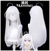 Manmei Wigs: Wandering Witch: The Journey of Elaina: Elaina Cosplay Wigs Authentic Manmei Brand Anime Game