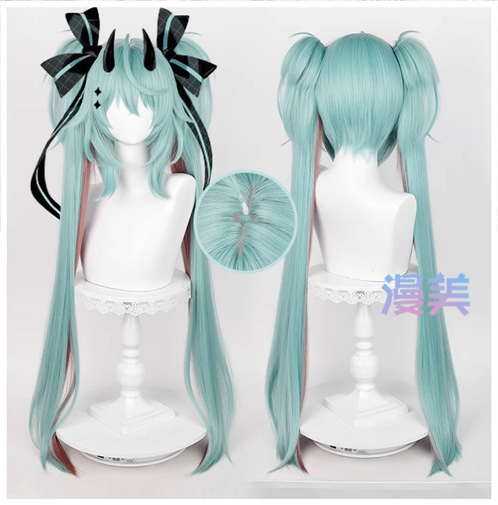 Manmei Wigs: Vocaloid: Hatsune Miku Little Racoon Cosplay Wigs Authentic Manmei Brand Anime Game