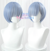 Manmei Wigs: Re:Zero − Starting Life in Another World: Emilia Ram Rem Cosplay Wigs Authentic Manmei Brand Anime Game