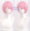 Manmei Wigs: Re:Zero − Starting Life in Another World: Emilia Ram Rem Cosplay Wigs Authentic Manmei Brand Anime Game