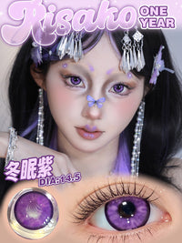 CUPID × RISAKO 1 Year Disposable Cosplay Contact Lenses