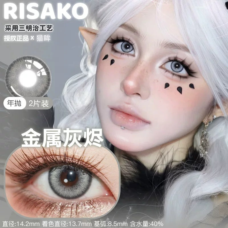CUPID × RISAKO 1 Year Disposable Cosplay Contact Lenses