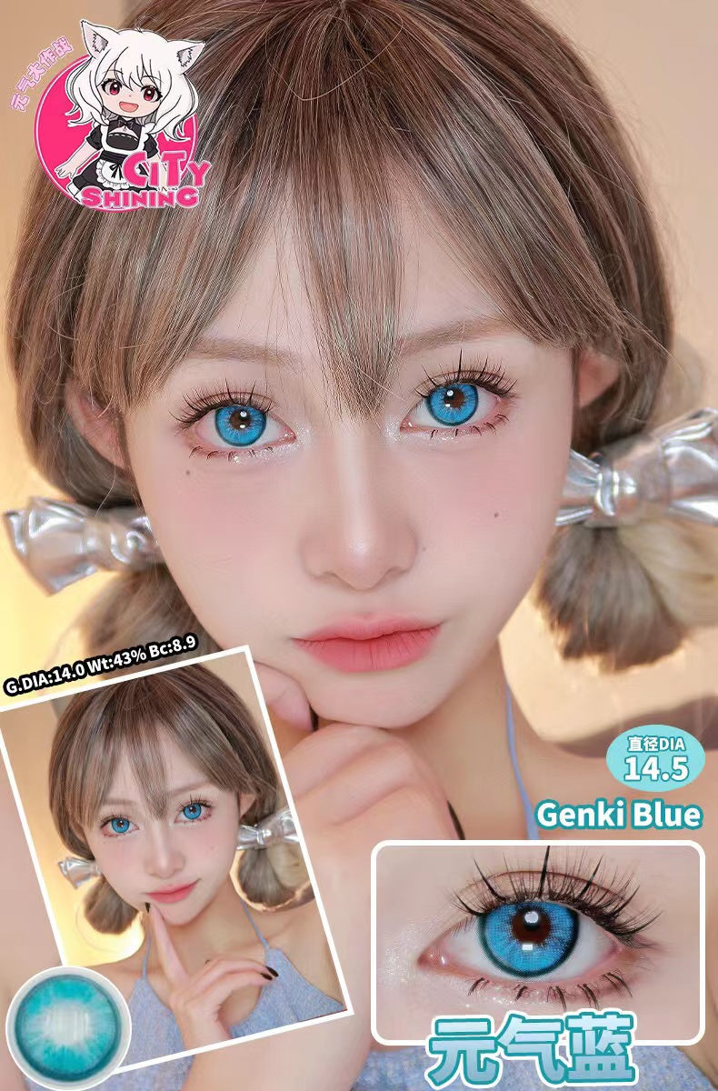 Shining City 1-Day Korean Anime Doll Eye Cosplay Contact Lenses