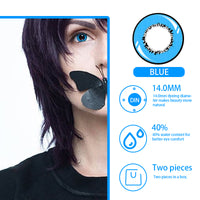 CosCon Element Harajuku 1-Year Graded Anime Doll Eye Cosplay Contact Lenses – Super Vibrant