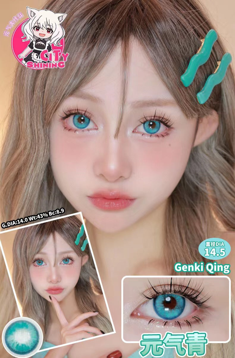 Shining City 1-Day Korean Anime Doll Eye Cosplay Contact Lenses