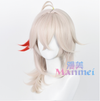 Manmei Wigs: Genshin Impact Kaedehara Kazuha Scarlet Leaves Pursue Wild Waves Cosplay Wigs