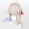 Manmei Wigs: Genshin Impact Kaedehara Kazuha Scarlet Leaves Pursue Wild Waves Cosplay Wigs