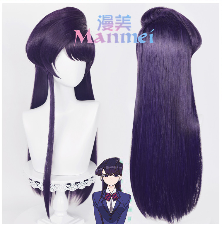 Manmei Wigs: Komi Can't Communicate: Shoko Komi Cosplay Wigs Authentic Manmei Brand Anime Game