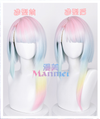 Manmei Wigs: Cyberpunk 2077: Lucy David Rebecca Cosplay Wigs Authentic Manmei Brand Anime Game