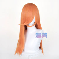 Manmei 60cm Long Straight Universal Cosplay Wig with Long Bangs