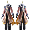 Genshin Impact Cosplay Anime Costume Set Zhongli Vago Mundo Uniform Halloween Party