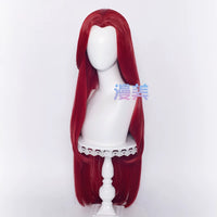 Manmei Unisex Traditional Style Middle Part Cosplay Wig with Widow's Peak – Multiple Colors