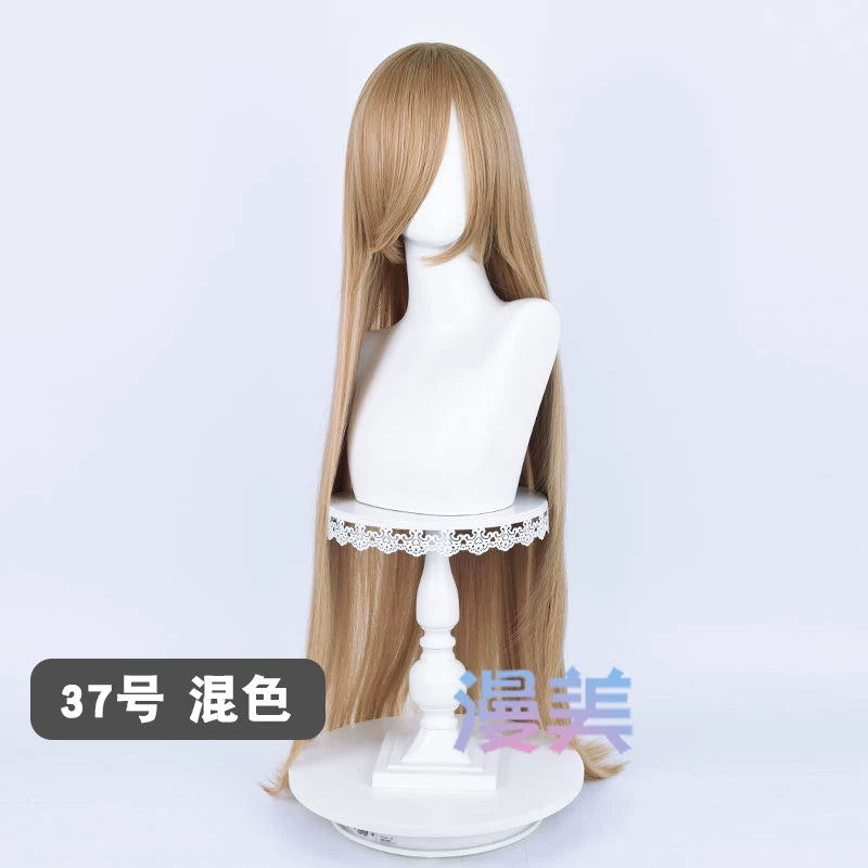 Manmei 100cm Long Straight Cosplay Wig for Anime, Costume & Character Styling