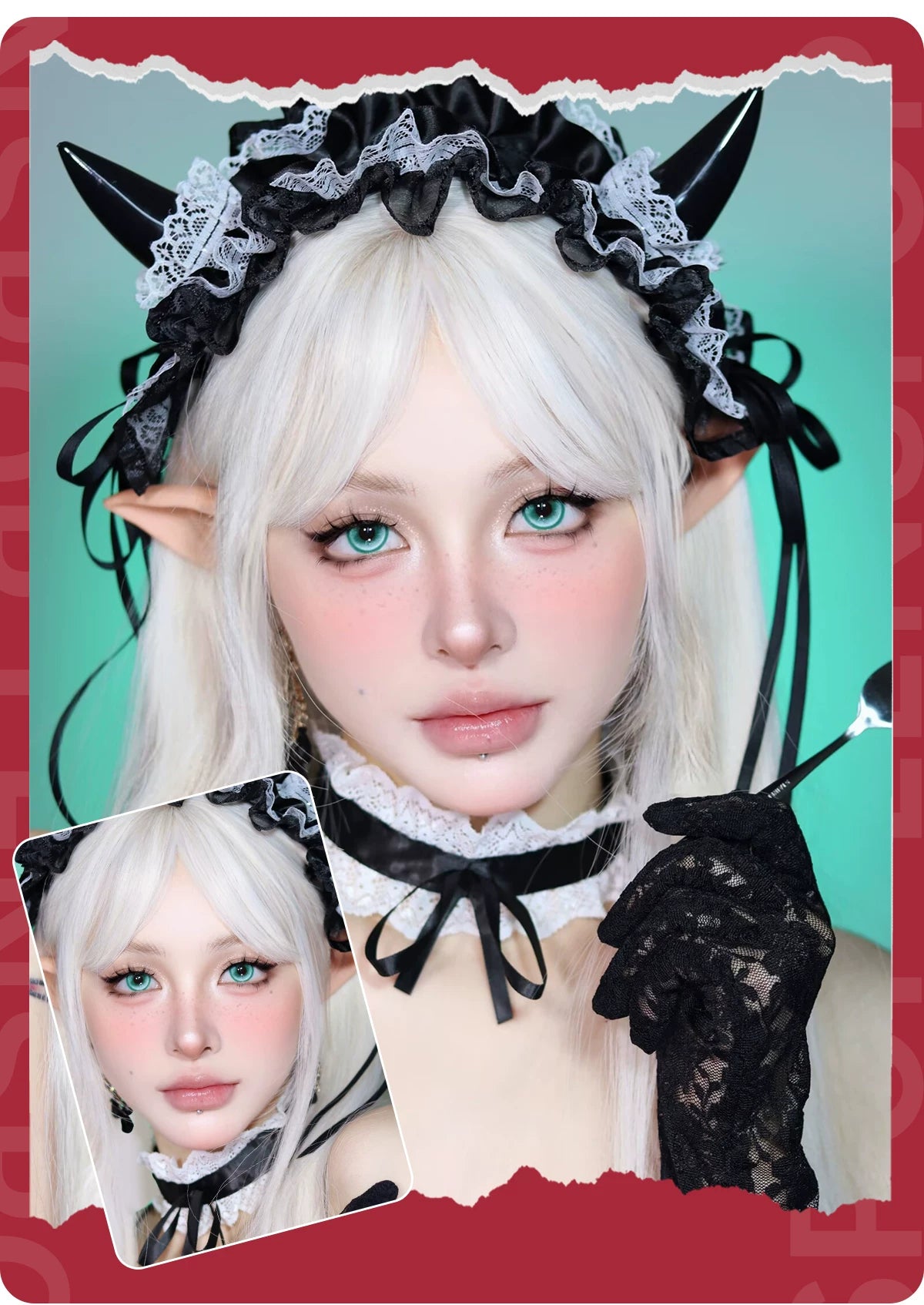 LENSPOP Halo 6-Month Cosplay Contact Lenses – Vibrant Color Series
