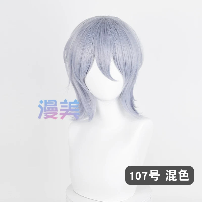 Manmei 37cm Outward Flipped Wolf Cut Universal Cosplay Wig