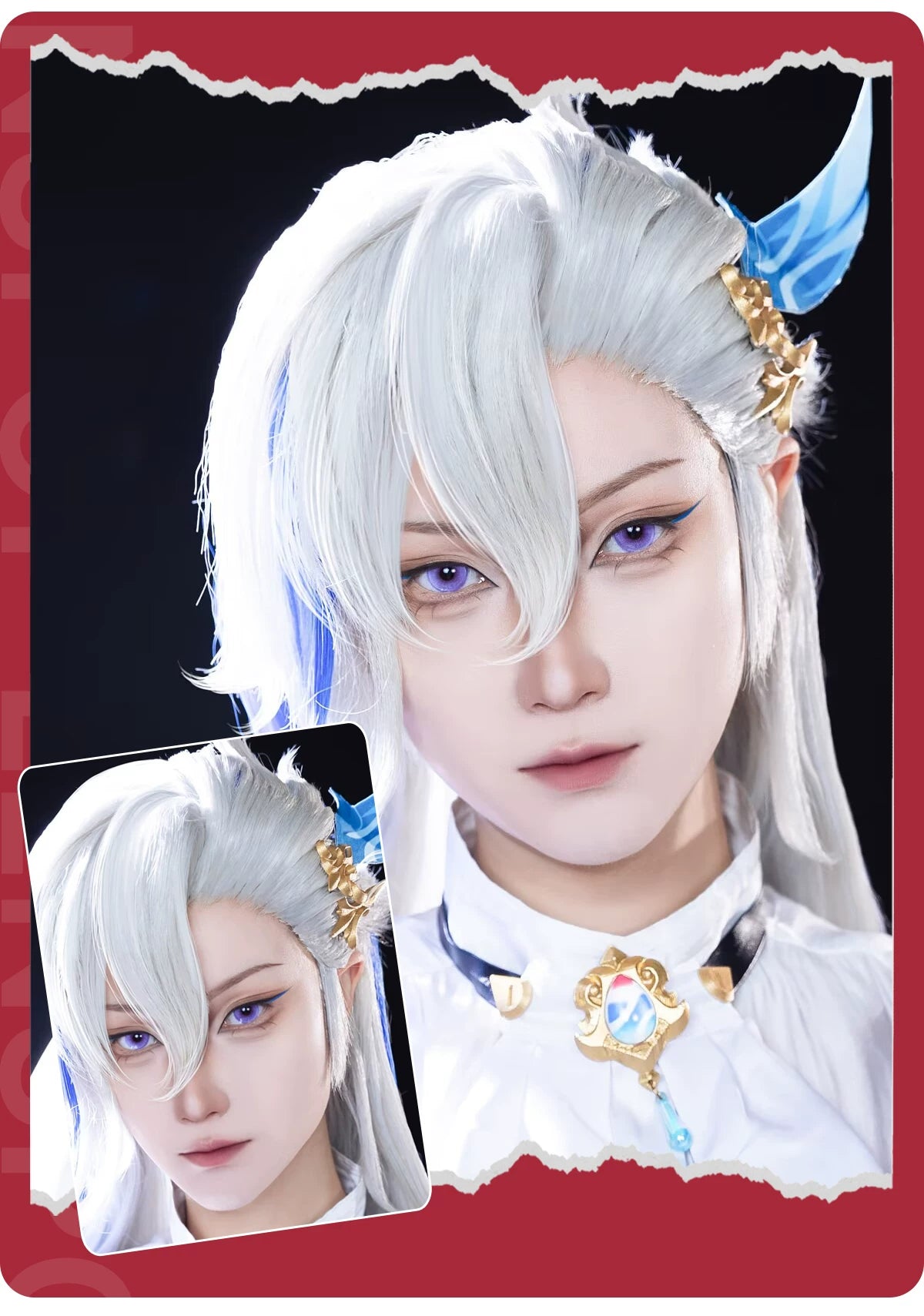 LENSPOP Flower Jade Pearl 6-Month Cosplay Contact Lenses – Sandwich Process Series