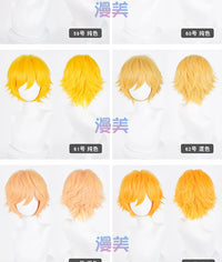 Manmei Upgraded 32cm Outward Flipped Universal Cosplay Wig Colors 1 – 72