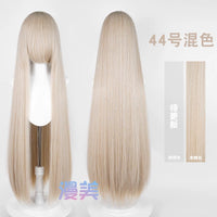 Manmei 600g Upgraded Thickened 100cm Long Straight Universal Cosplay Wig – 168 Colors