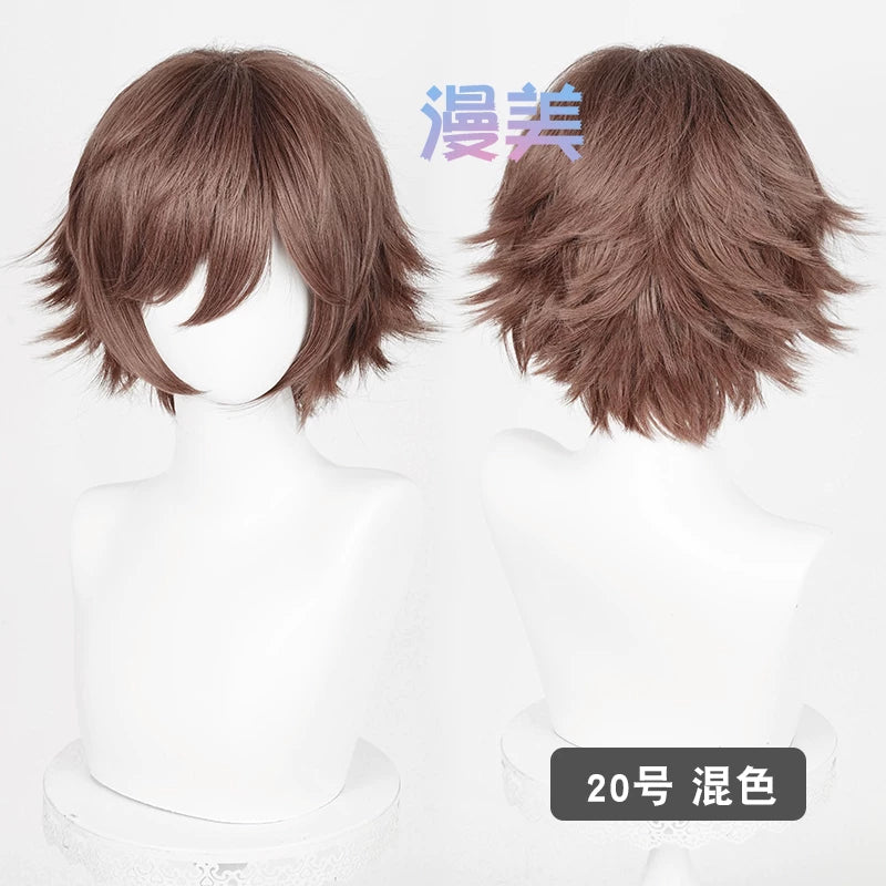 Manmei Upgraded 32cm Outward Flipped Universal Cosplay Wig Colors 1 – 72