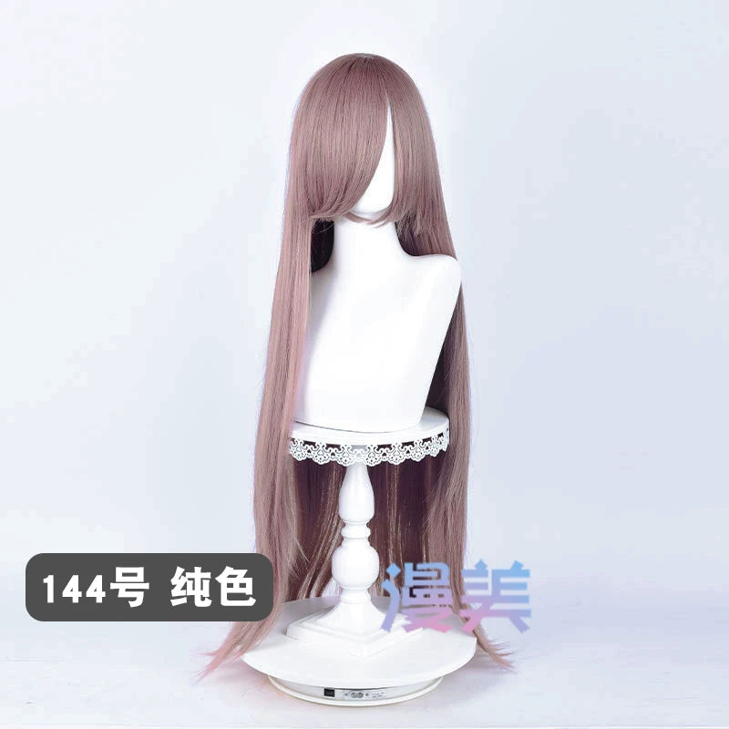 Manmei 100cm Long Straight Cosplay Wig for Anime, Costume & Character Styling