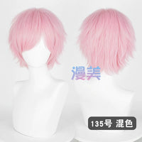 Manmei 30cm Teased Outward Flipped Short Universal Cosplay Wig