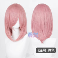 Manmei 40cm Medium Length Universal Cosplay Wig with Inward Curved Ends