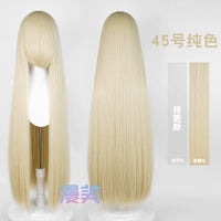Manmei 600g Upgraded Thickened 100cm Long Straight Universal Cosplay Wig – 168 Colors