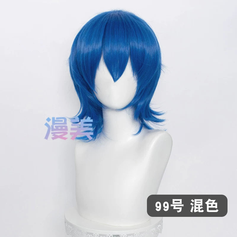 Manmei 37cm Outward Flipped Wolf Cut Universal Cosplay Wig