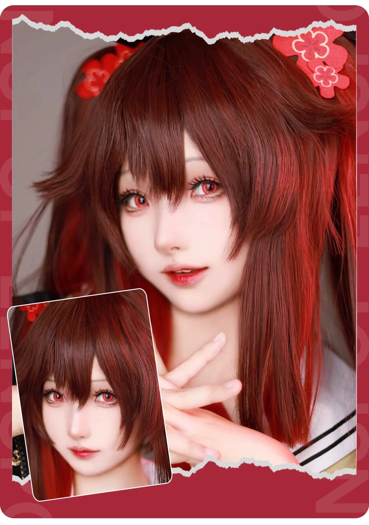 LENSPOP Starlight Tears 6-Month Cosplay Contact Lenses – Halo Sandwich Series