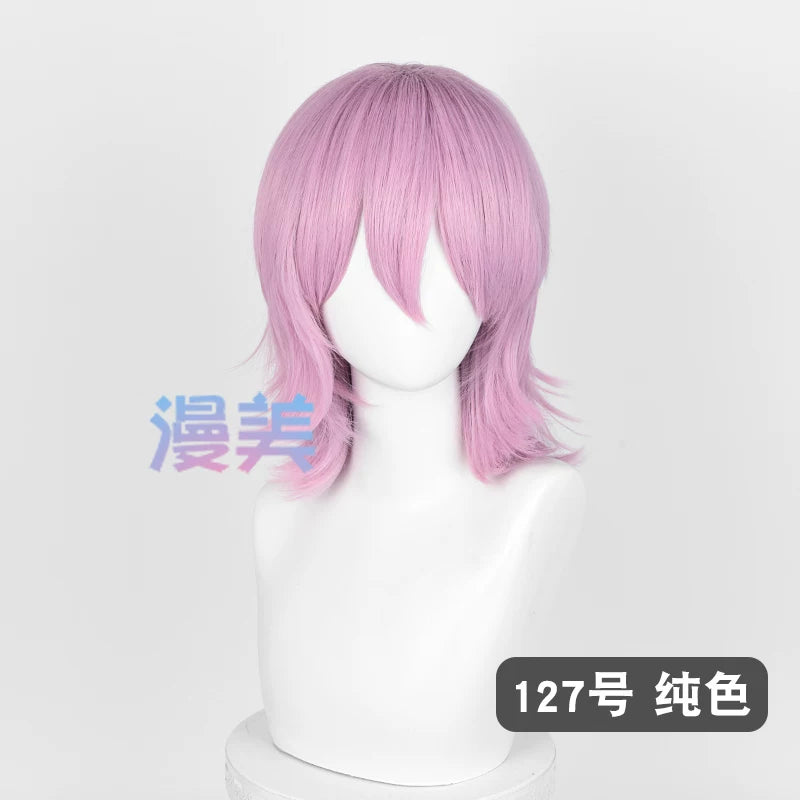 Manmei 37cm Outward Flipped Wolf Cut Universal Cosplay Wig