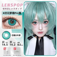 LENSPOP Green Collection 1-Day Anime Cosplay Contact Lenses