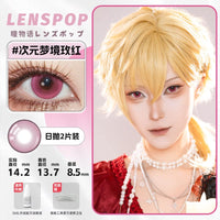LENSPOP Pink Collection 1-Day Anime Cosplay Contact Lenses