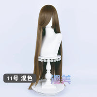 Manmei 100cm Long Straight Cosplay Wig for Anime, Costume & Character Styling