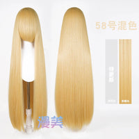Manmei 600g Upgraded Thickened 100cm Long Straight Universal Cosplay Wig – 168 Colors