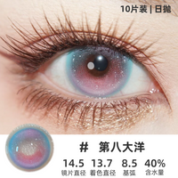 RECOLOOK 1-Day Contact Lenses – Starry Denim, Sleeping Dream, Chestnut Cocoa, Natural Green & Natural Brown