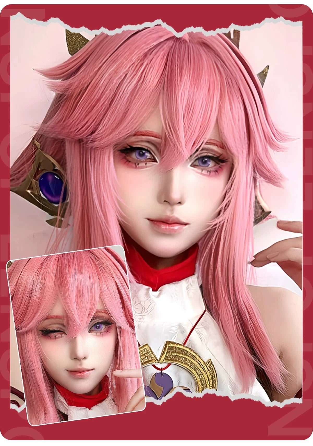 LENSPOP Starlight Tears 6-Month Cosplay Contact Lenses – Halo Sandwich Series