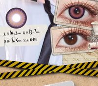 LENSPOP Bungou Stray Dogs 1-Day Anime Cosplay Contact Lenses