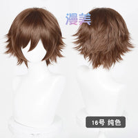 Manmei Upgraded 32cm Outward Flipped Universal Cosplay Wig Colors 1 – 72