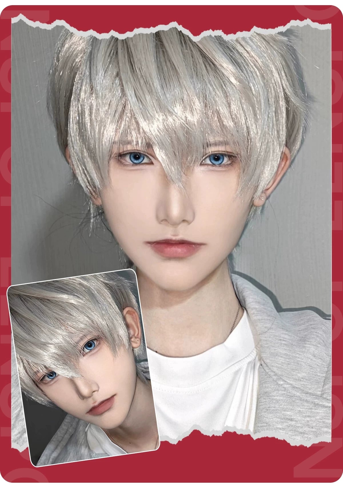 LENSPOP Starlight Tears 6-Month Cosplay Contact Lenses – Halo Sandwich Series