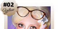 DGUGULENS Small Bean Red Bean 1-Day Small Diameter Cosplay Contact Lenses
