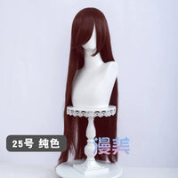 Manmei 100cm Long Straight Cosplay Wig for Anime, Costume & Character Styling