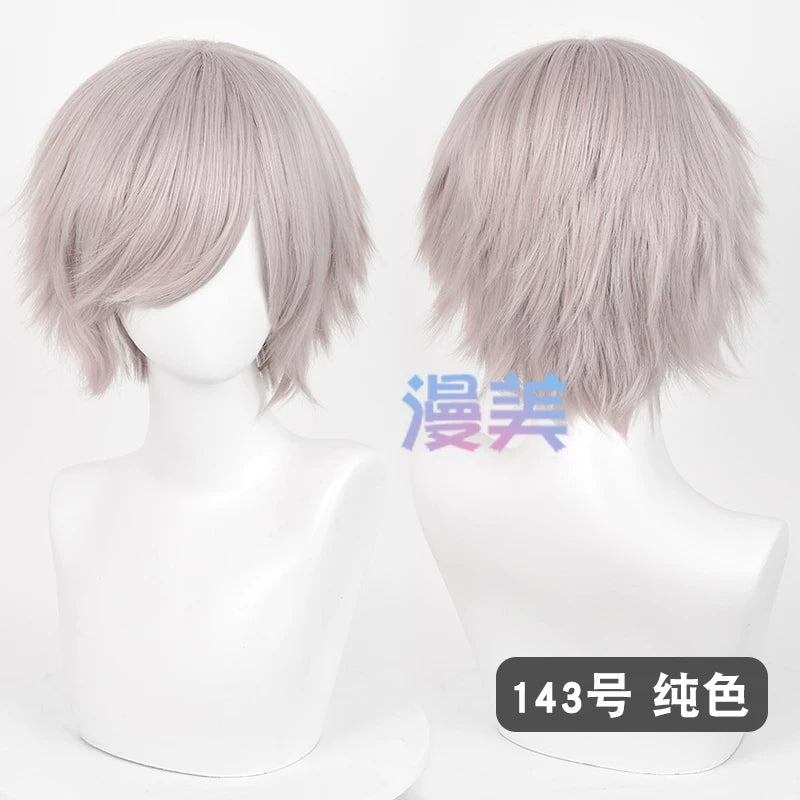 Manmei 30cm Teased Outward Flipped Short Universal Cosplay Wig