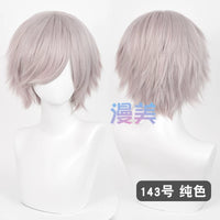 Manmei 30cm Teased Outward Flipped Short Universal Cosplay Wig