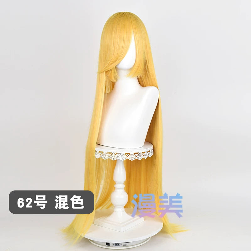 Manmei 100cm Long Straight Cosplay Wig for Anime, Costume & Character Styling