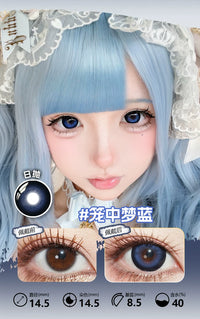 LENSPOP Blue Collection 1-Day Anime Cosplay Contact Lenses