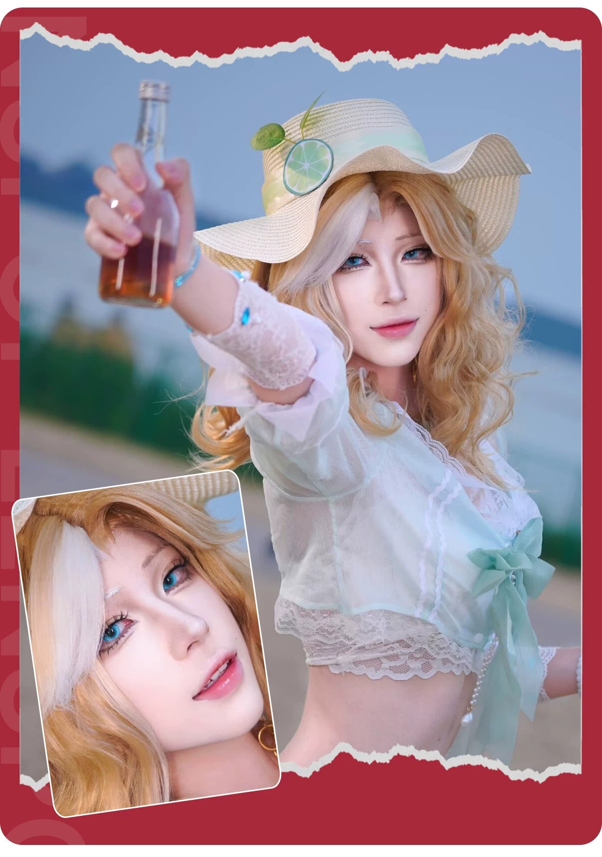 LENSPOP Firefly 6-Month Cosplay Contact Lenses – Forest Blue Green Purple Sandwich Series